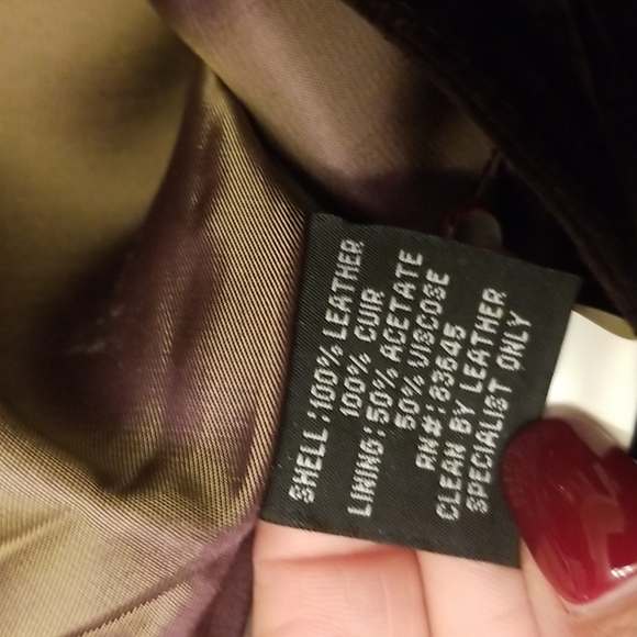 Chocolate suede leather pants - Picture 9 of 10